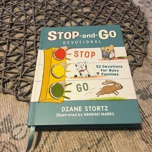 Stop-and-Go Devotional Book - Teal Cover
